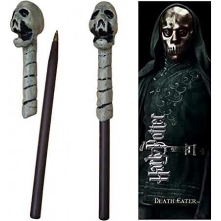 Boligrafo Varita  y marca página Death Eater mortifago