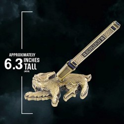 Bolígrafo y Soporte de Escritorio Hufflepuff Harry Potter