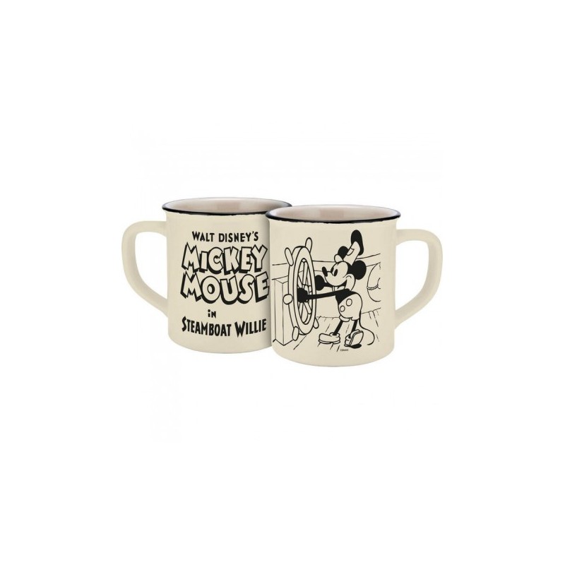 Taza mickey steamboat willie