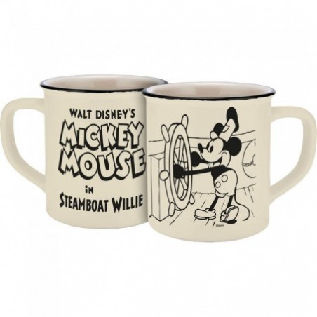Taza mickey steamboat willie