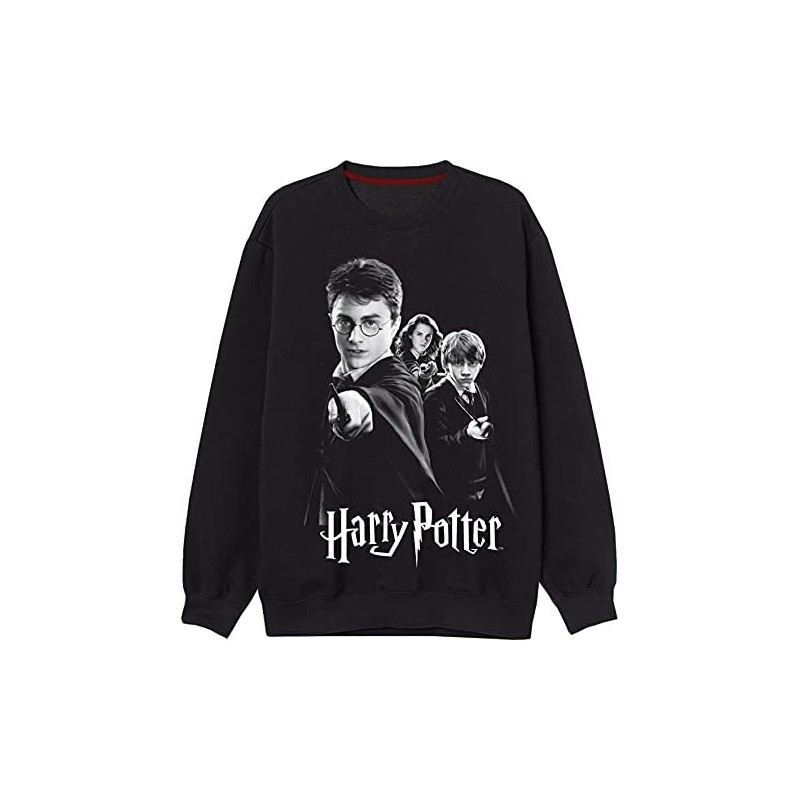Sudadera  negra Harry Potter