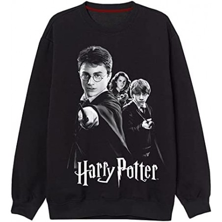 Sudadera  negra Harry Potter