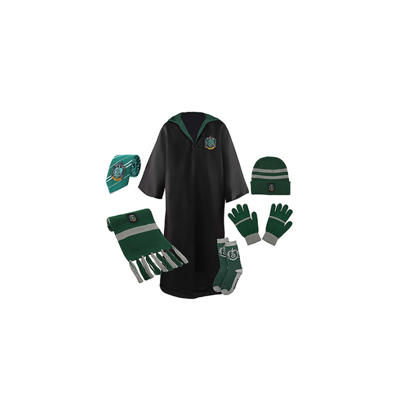 Túnica capa 6 pack Kids Slytherin