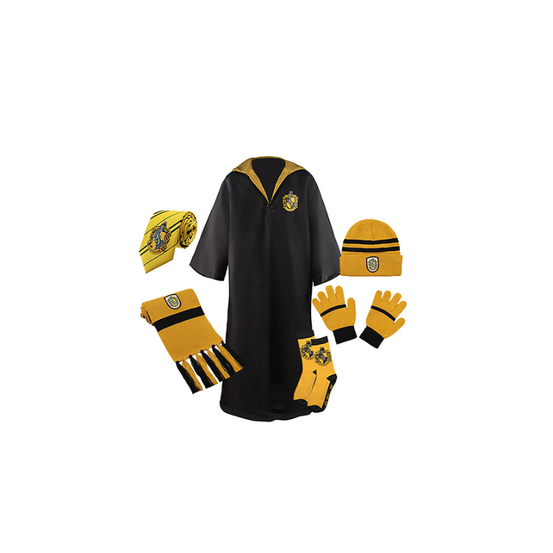 Túnica capa 6 pack Hufflepuff Adulto