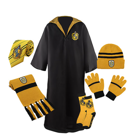 Túnica capa 6 pack Hufflepuff Adulto