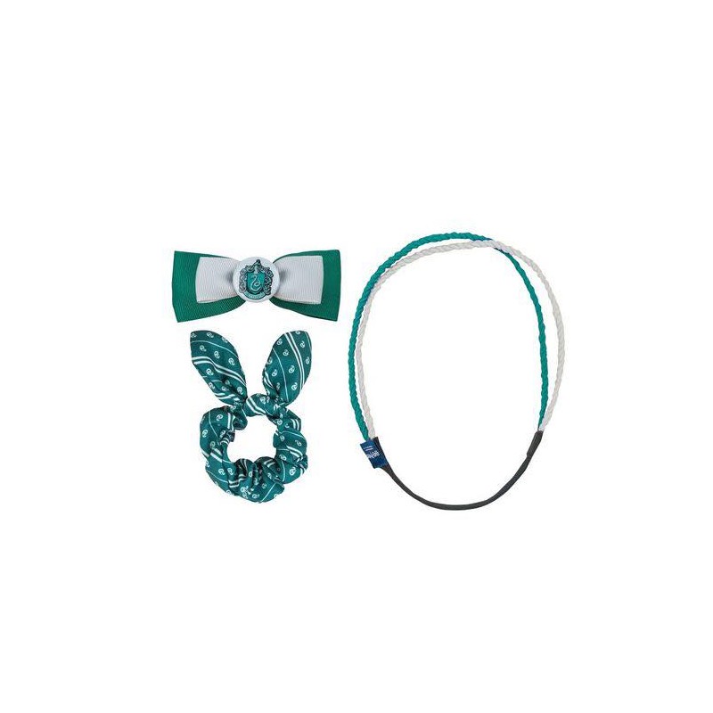 Pack accesorios de pelo de Slytherin