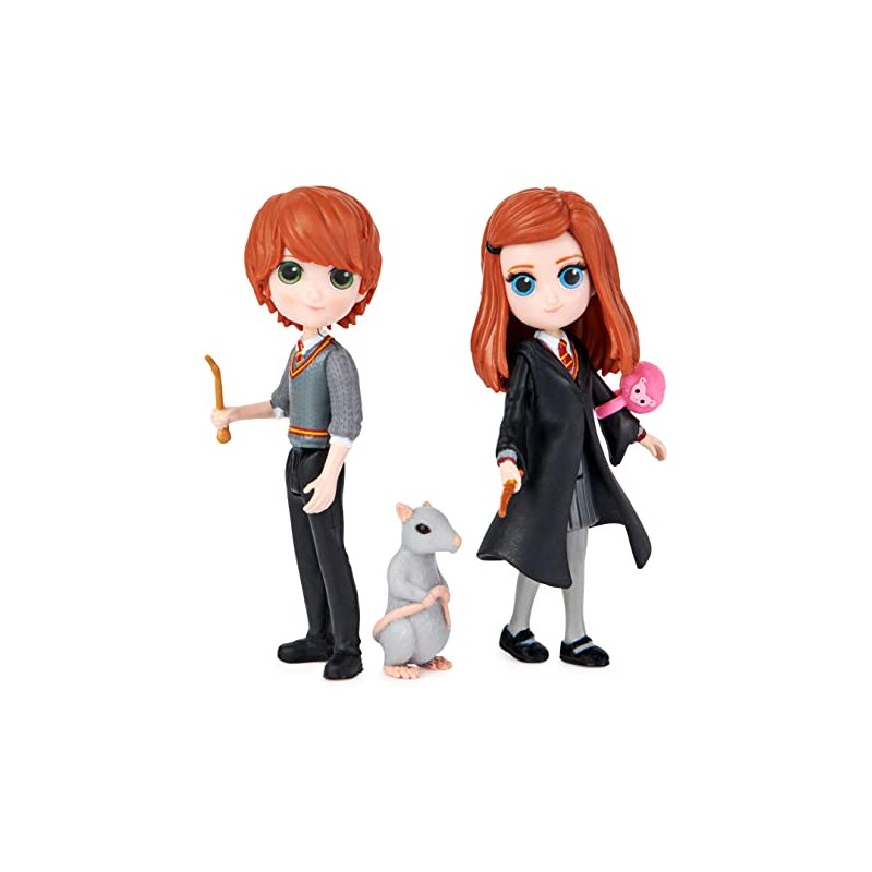 Figura Ron Weasley y Ginny Weasly Magical Minis