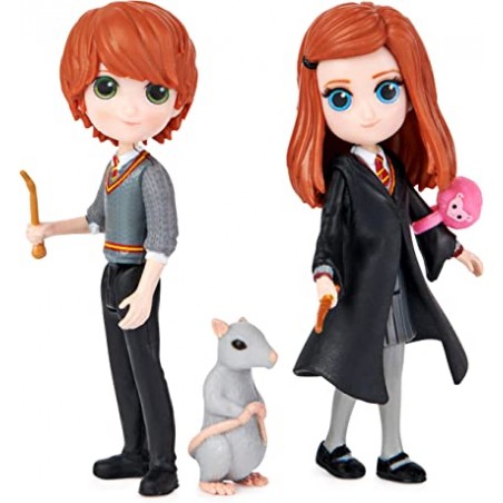 Figura Ron Weasley y Ginny Weasly Magical Minis