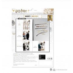 Set de imanes de goma - Varitas 1 - Harry Potter