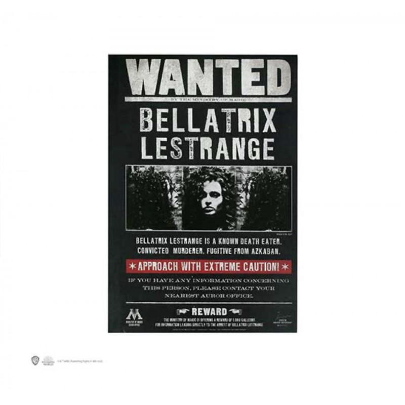 Libreta tapa blanda - Wanted Bellatrix Lestrange