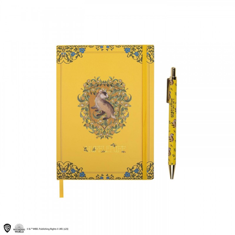 Hufflepuff pack cuaderno más bolígrafo