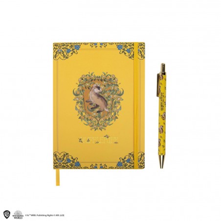 Hufflepuff pack cuaderno más bolígrafo
