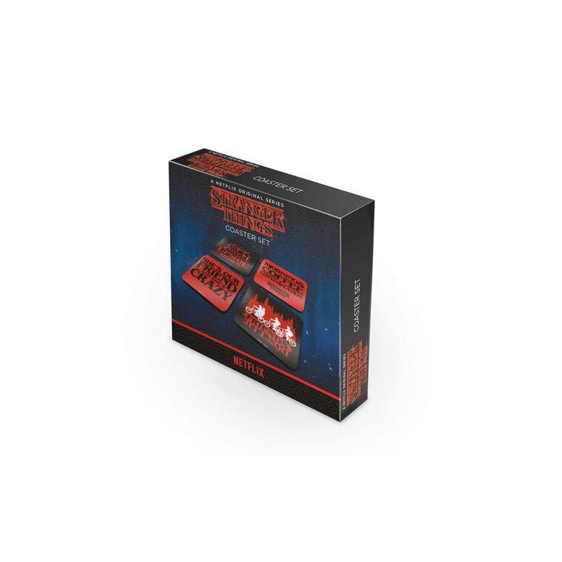 Stranger Things pack posavasos
