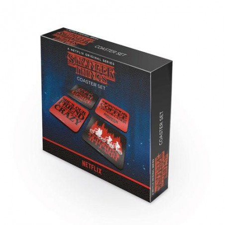 Stranger Things pack posavasos