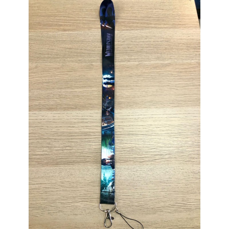 Lanyard Miércoles colgante llaves 01