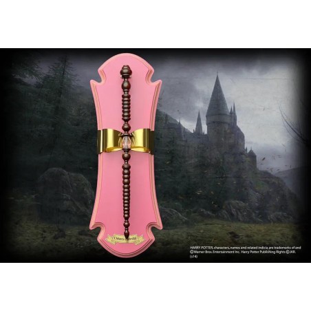Varita magica Dolores Umbridge con exhibidor