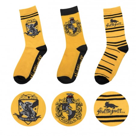 Harry Potter pack calcetines Hufflepuff 35/45