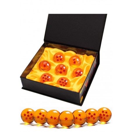 Caja 7 bolas de Dragón Ball grandes