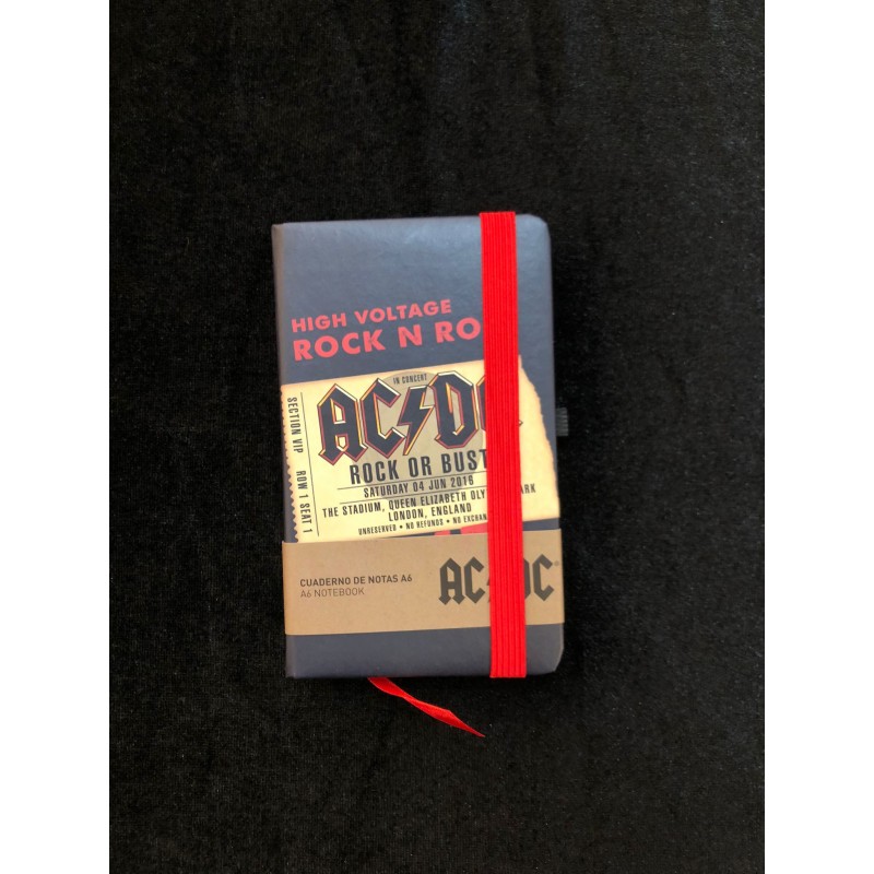 AC/DC libreta A6
