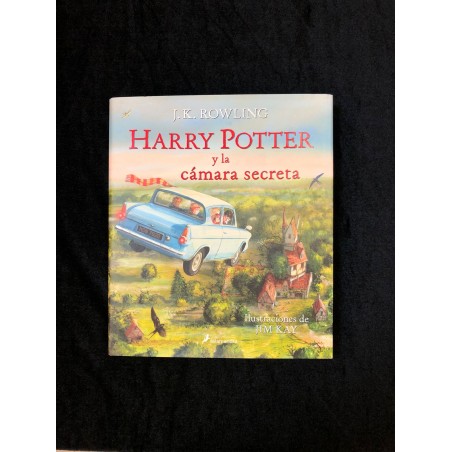 Harry Potter y La cámara secreta edición ilustrada tapa dura