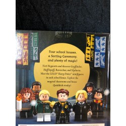 Harry Potter lego y las casas de Hogwarts en inglés