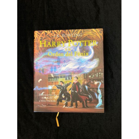 Harry Potter y la orden del fénix edición ilustrada tapa dura