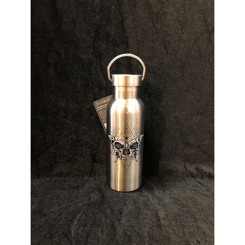 Botella aluminio calavera 500ml
