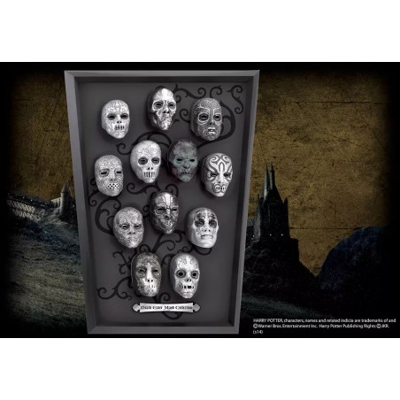 Colección de Máscaras de Mortífagos – The Noble Collection