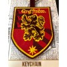 Llavero Gryffindor plástico duro 2D