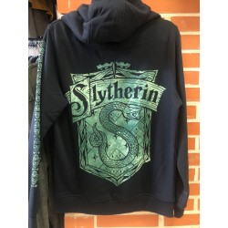 Sudadera capucha principios Slytherin talla S