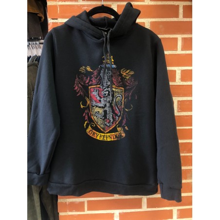 Sudadera oficial Gryffindor capucha bolsillos XS