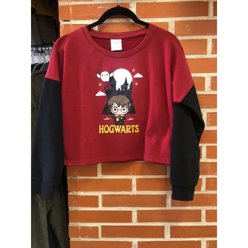 Sudadera corta oficial Hogwarts niño 16a