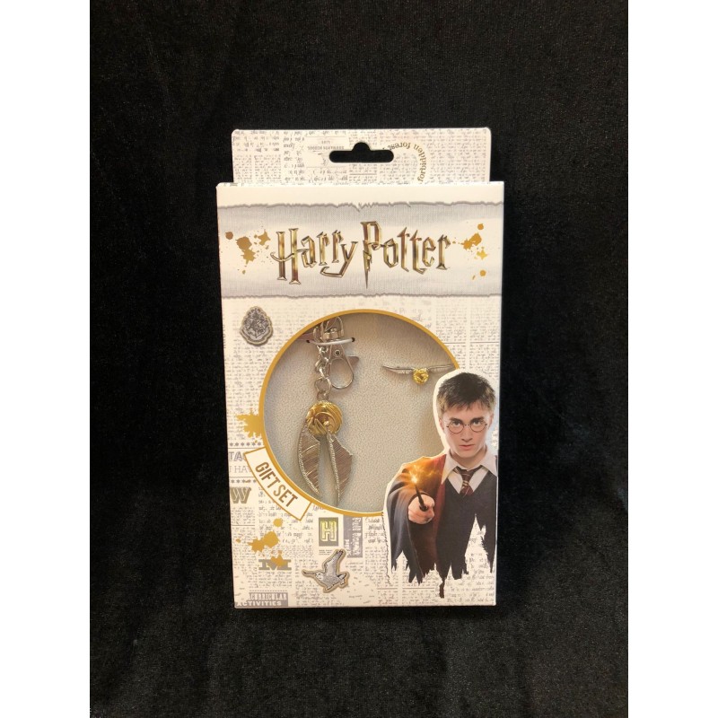 Pack llavero y pin Golden Snitch
