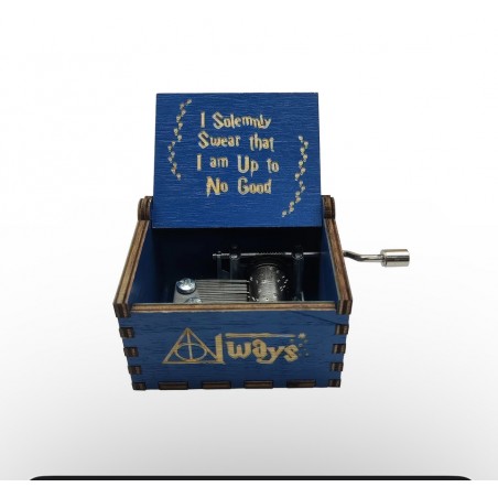 Harry Potter cajita musical manual azul