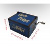 Harry Potter cajita musical manual azul